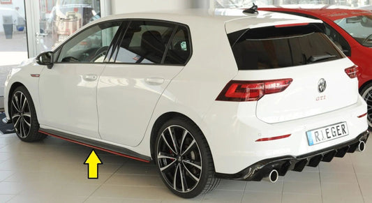 Rieger Seitenschwelleransatz 00059607 Golf 8 GTI GTD GTE Seitenschweller