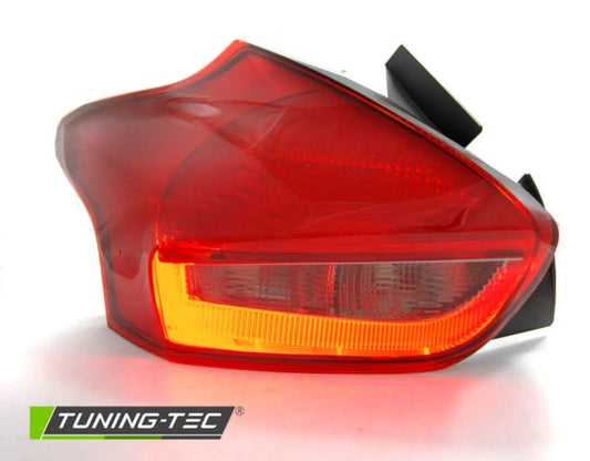 Tuning-Tec LED Lightbar Rückleuchten für Ford Focus MK3 15-18 rot/rauch