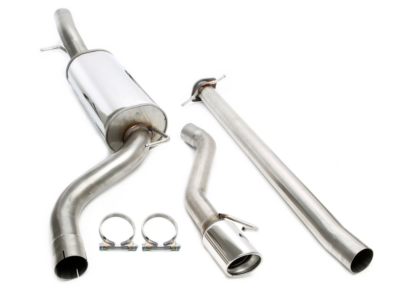 TA Technix Edelstahlanlage 1x100mm passend für Ford Focus RS