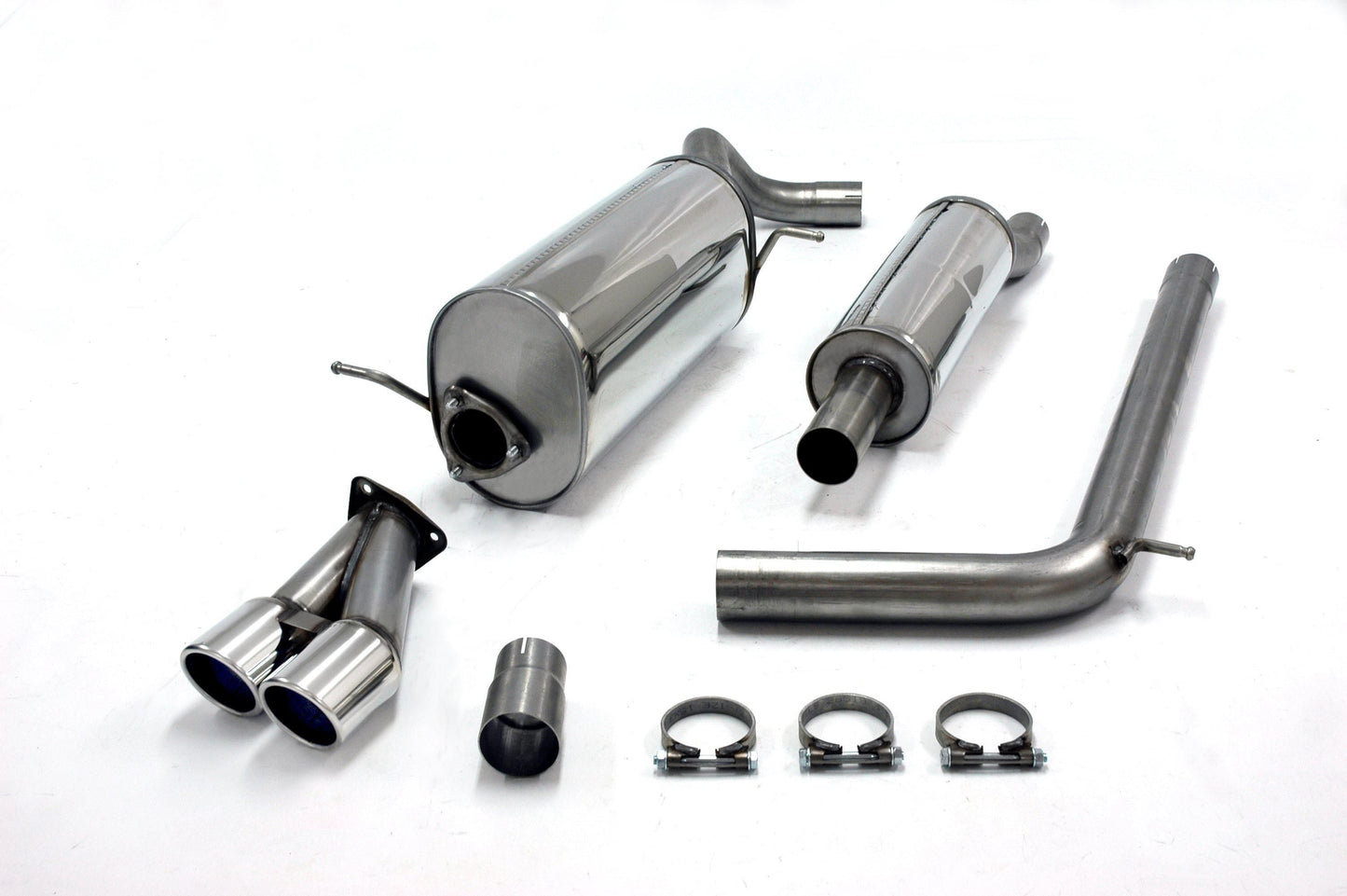TA Technix Edelstahlanlage 2x80mm passend für Skoda Fabia RS