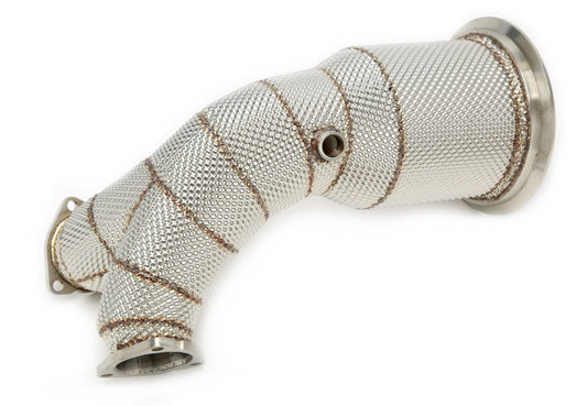 TA Technix Downpipe mit Hitzeschild und ohne Katalysator passend für Audi SQ5 3.0l TFSI V6 Turbo Typ FY_