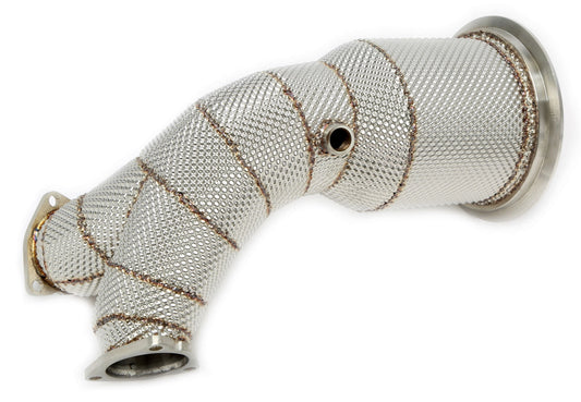 TA Technix Downpipe mit Hitzeschild und Katalysator passend für Audi SQ5 3.0l TFSI V6 Turbo Typ FY_