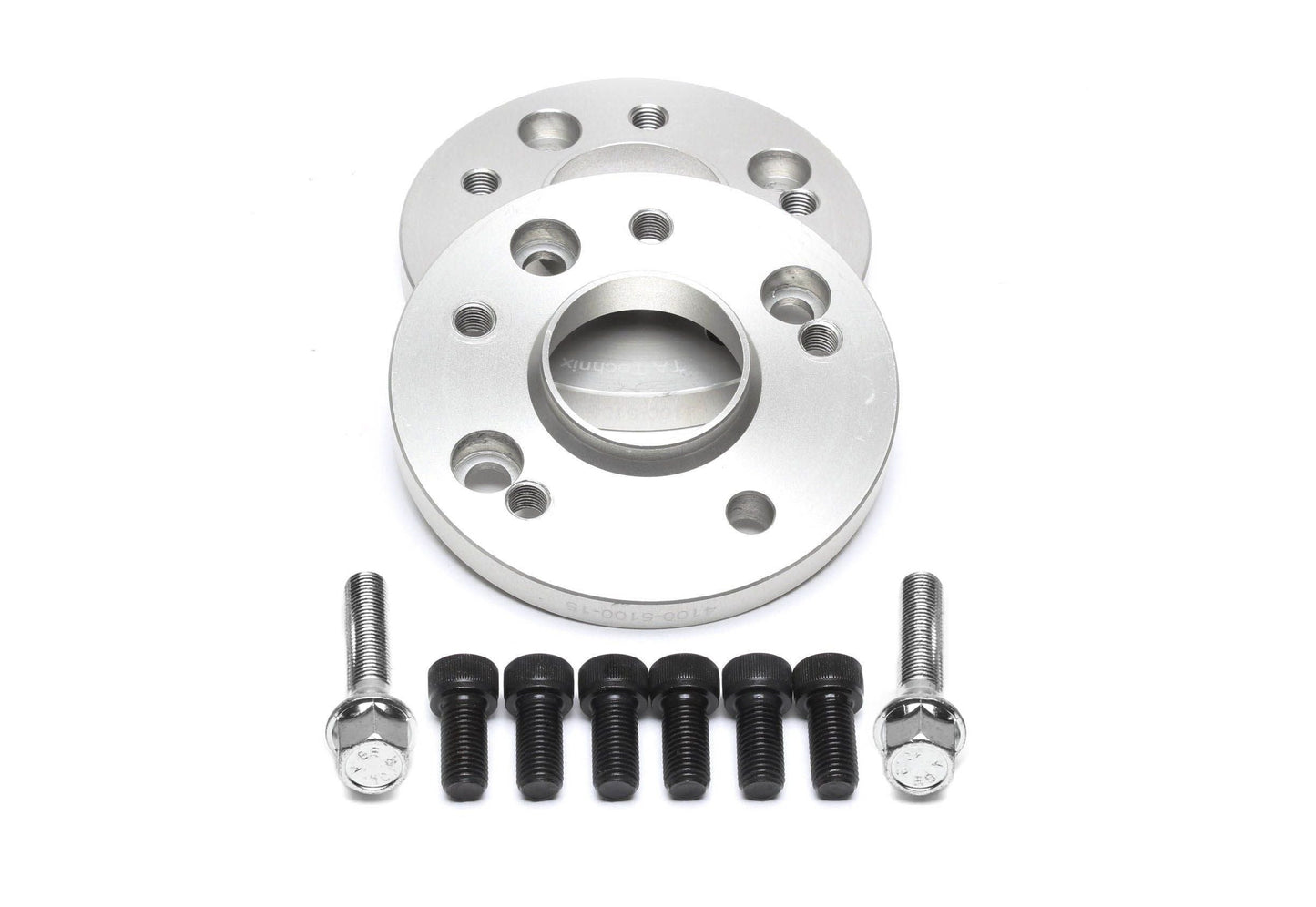 TA Technix Lochkreisadapterset 15mm pro Seite/30mm pro Achse/4x100 auf 5x100