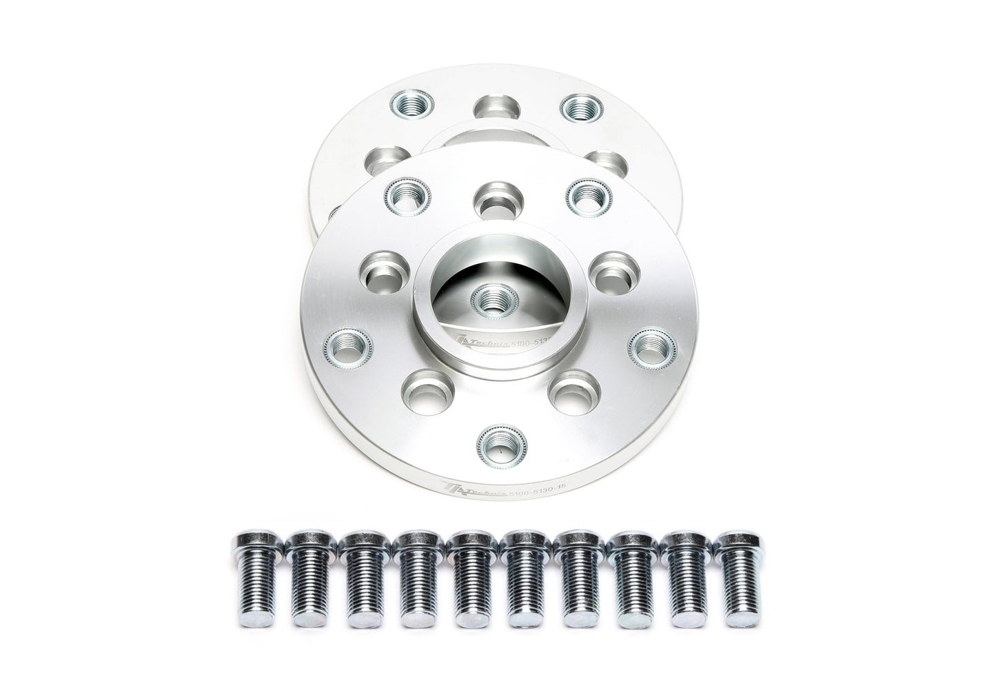 TA Technix Lochkreisadapterset 15mm pro Seite/30mm pro Achse/5x100 auf 5x130