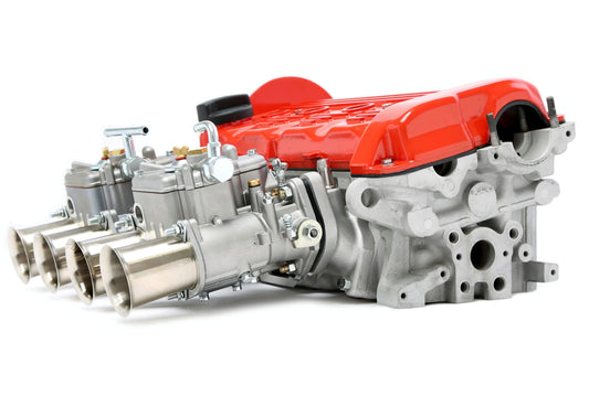 TA Technix Ansaugbrücke passend für Seat / VW 1.8/2.0l-16V Umrüstung auf Einzeldrosselklappen (DCOE) oder Doppelvergaseranlagen