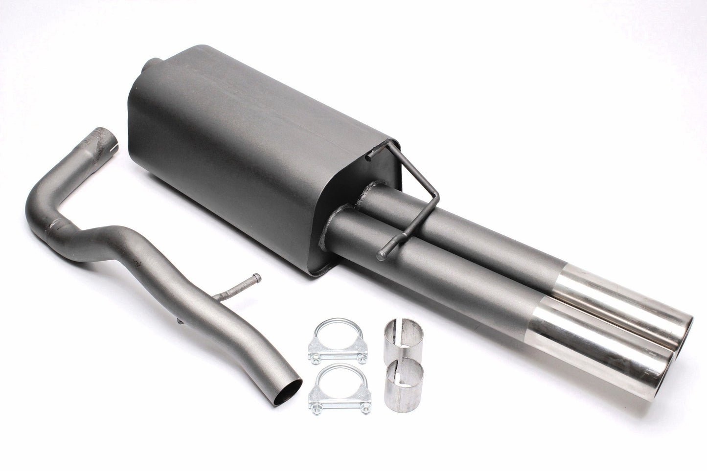 TA Technix Sportendschalldämpfer 2x76mm passend für VW Bora, Bora Variant 1J