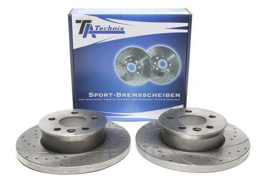 TA Technix Sport Bremsscheiben Satz Vorderachse passend für VW T4