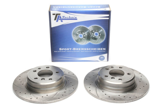 TA Technix Sport Bremsscheiben Satz Hinterachse passend für BMW 7er E38 / 8er E31