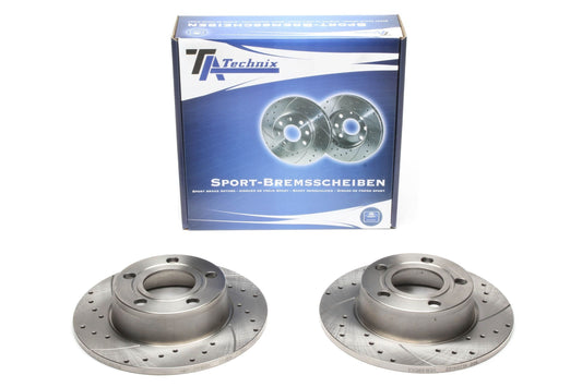 TA Technix Sport Bremsscheiben Satz Hinterachse passend für Audi A6
