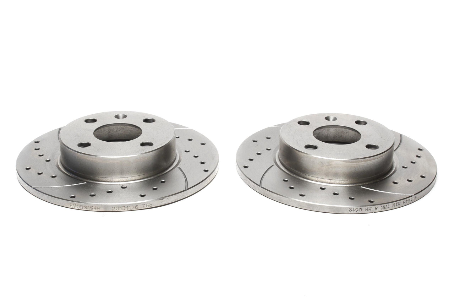 TA Technix Sport Bremsscheiben Satz Hinterachse passend für Opel Corsa C / Combo / Tigra Twintop