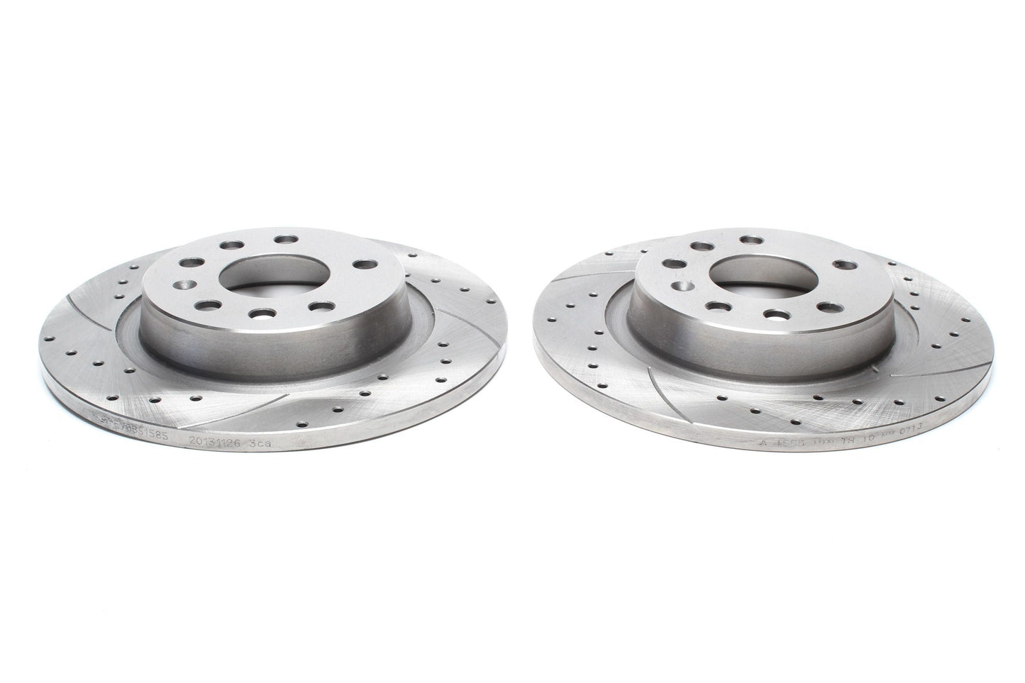TA Technix Sport Bremsscheiben Satz Hinterachse passend für Fiat Opel / Saab