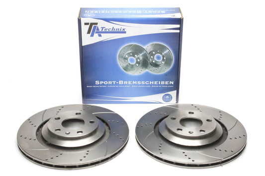 TA Technix Sport Bremsscheiben Satz Hinterachse passend für Audi A6