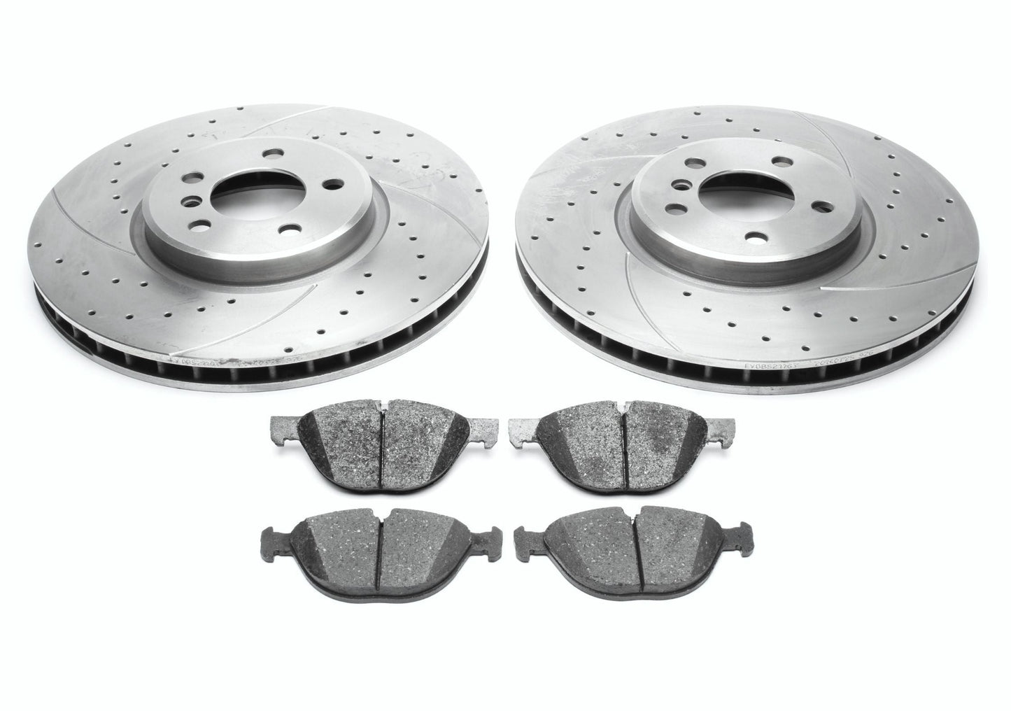 TA Technix Sport Bremsscheiben Satz inkl. Bremsbelagsatz Vorderachse passend für BMW X5 E70/ X6 E71 E72