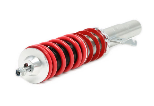 TA Technix Gewindefahrwerk - Deep Version alle mit Hinterachse = Augenbefestigung passend für Ford Fiesta IV, Ka, Puma / Mazda 121