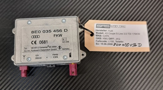 AUDI A3 A4 A5 A6 A8 Antennenverstärker 8E0035456D FM Verstärker Radio Steuergerät