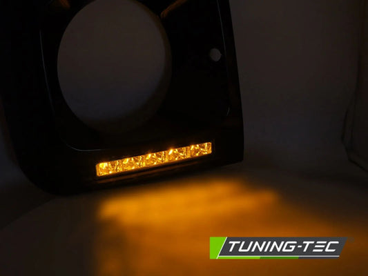 Tuning-Tec LED TFL Scheinwerferrahmen Mercedes Benz G-Klasse W463/W461 01-12