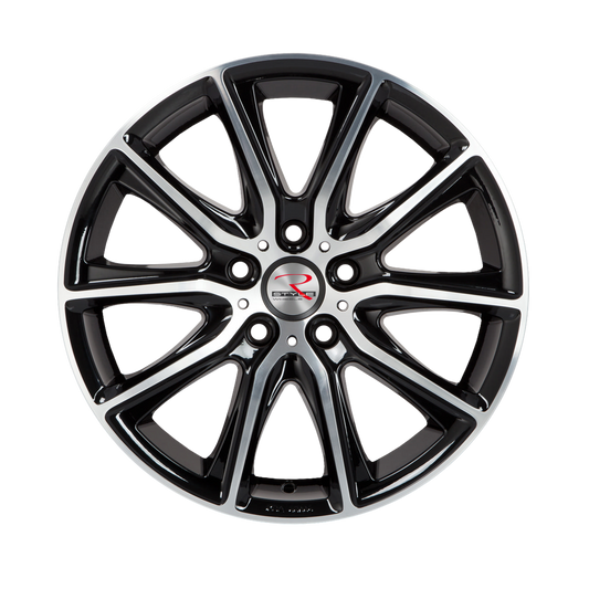 SR13 Schwarz frontpoliert