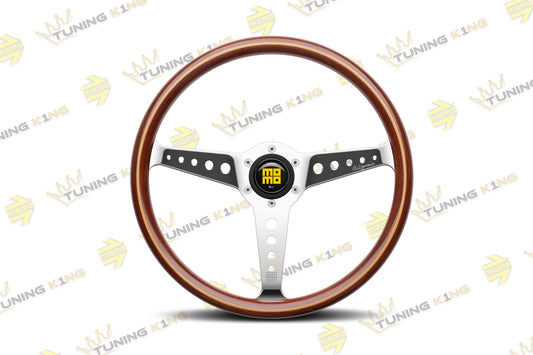MOMO Lenkrad California 360mm Mahagoni SET