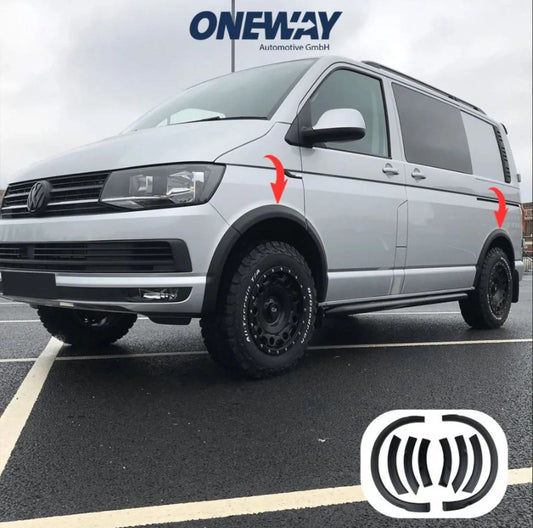 Oneway Radlaufleisten WA03.010 VW Transporter T6 2015–2019 mit ABE TÜV