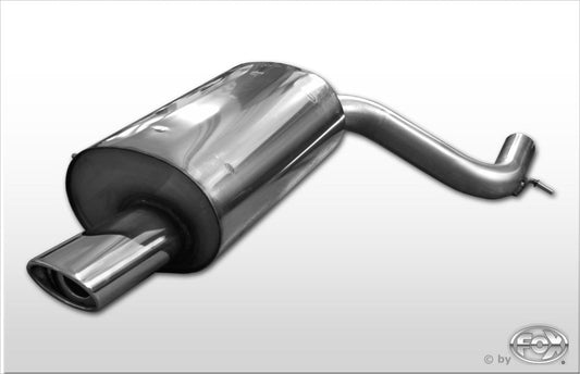 FOX Volvo XC90 Endschalldämpfer - 115x85 Typ 33