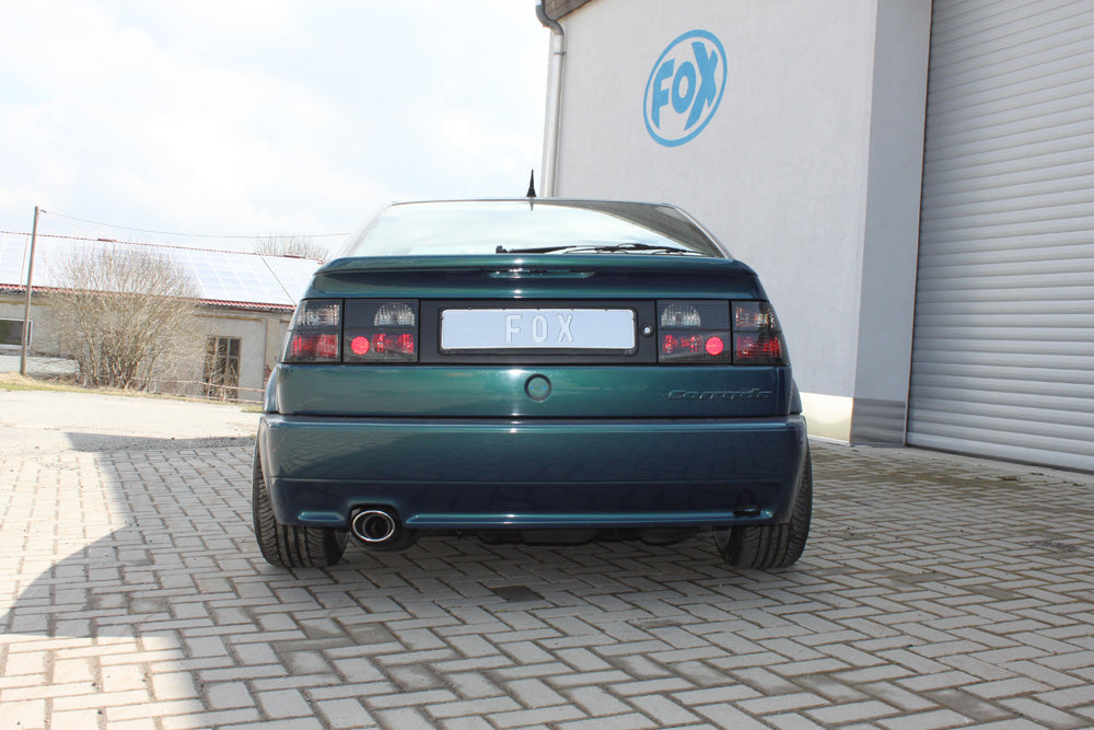 FOX VW Corrado 16V/ VR6 Endschalldämpfer - 115x85 Typ 44