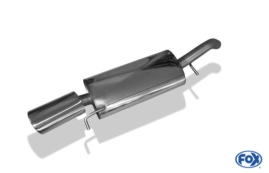 FOX VW Corrado 16V/ VR6 Endschalldämpfer - 115x85 Typ 44