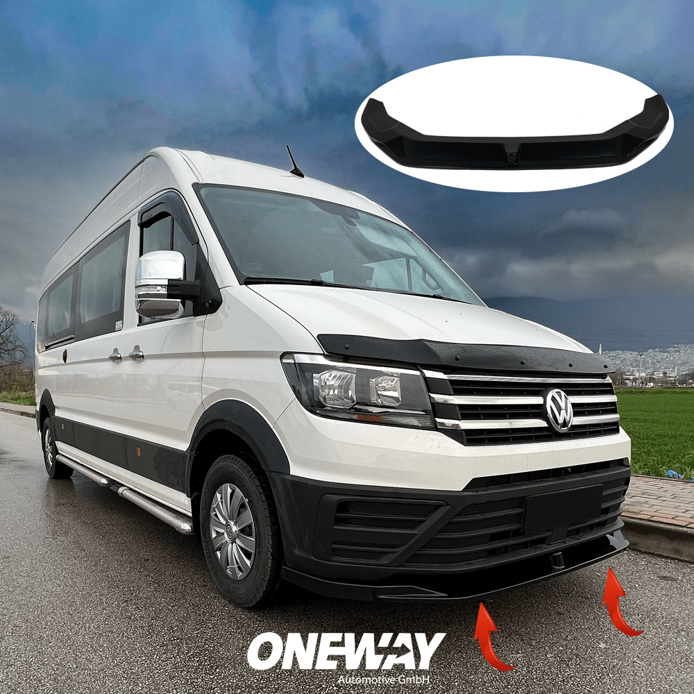 Oneway Frontspoiler VW Crafter MK2 2017+ / MAN TGE MK1 Vorfacelift 2017+ Version 2 mit ABE TÜV