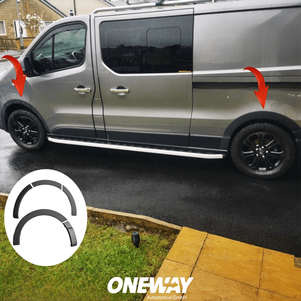 Oneway Radlaufleisten RENAULT Trafic X82 2014-2018 mit ABE TÜV