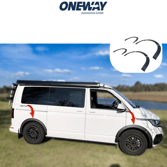 Oneway Radlaufleisten VW Transporter T6.1 2019–2022 mit ABE TÜV