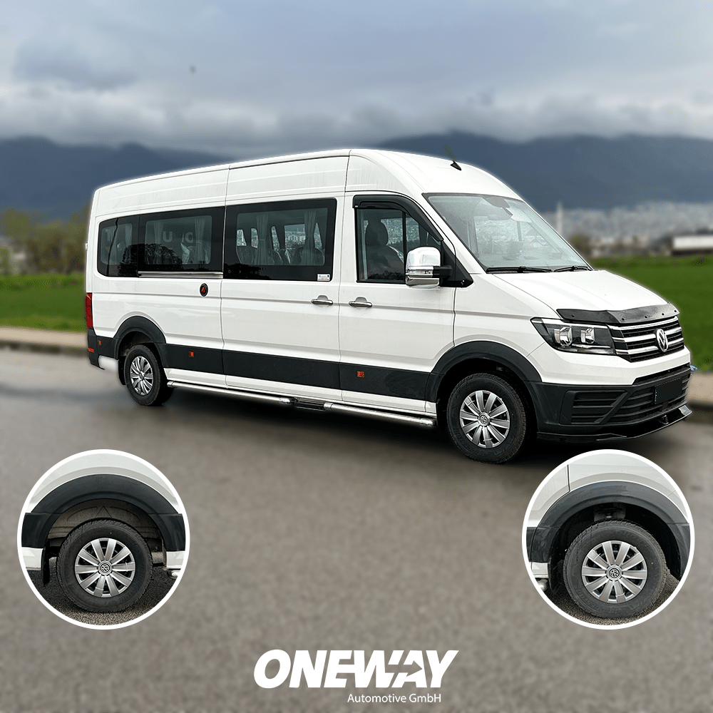 Oneway Radlaufblenden VW Crafter MK2 2017+ mit ABE TÜV