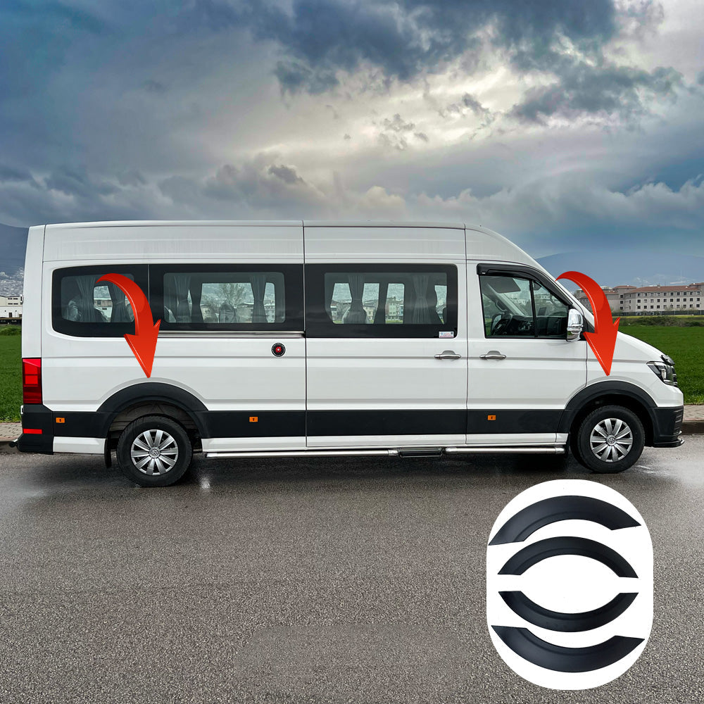 Oneway Radlaufblenden VW Crafter MK2 2017+ mit ABE TÜV