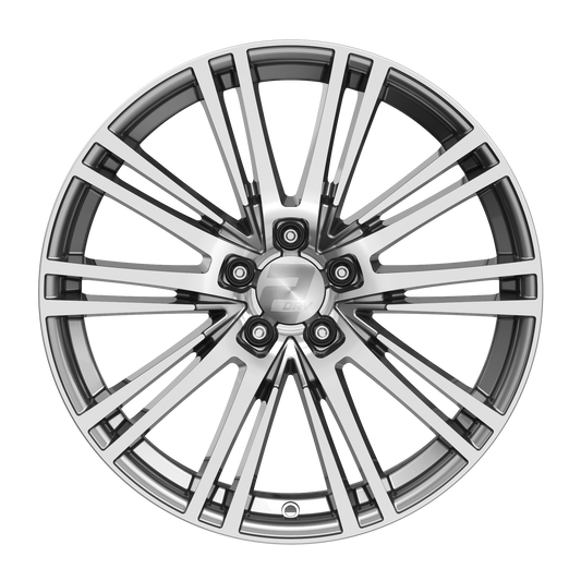 2DRV Felge WH18 Daytona Grau Hochglanzpoliert