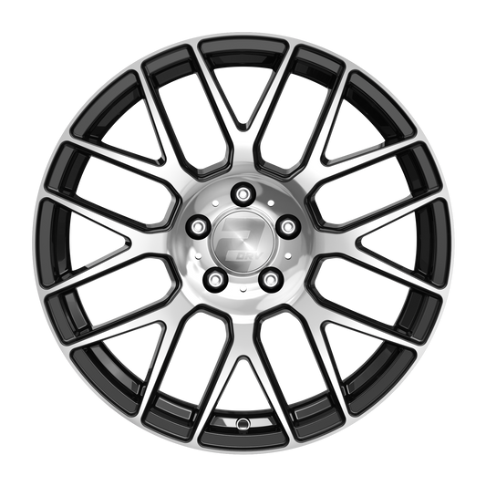 2DRV Felge WH26 Schwarz Hochglanzpoliert