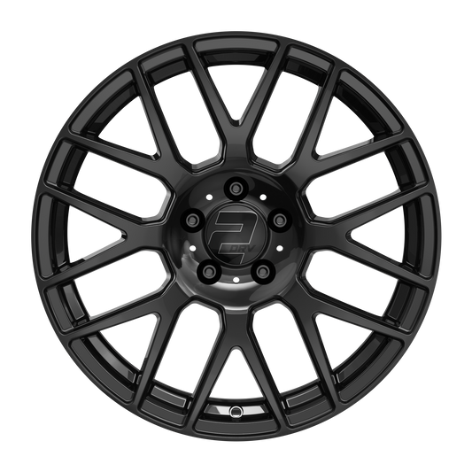 2DRV Felge WH26 Schwarz glänzend lackiert