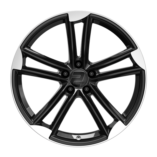 2DRV Felge WH27 Schwarz Hochglanzpoliert