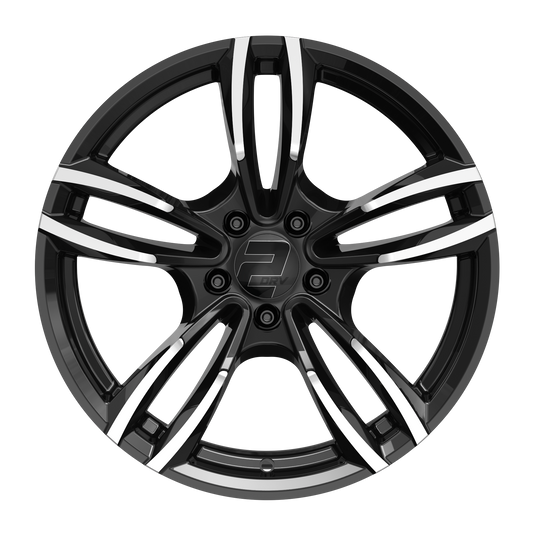 2DRV Felge WH29 Schwarz Hochglanzpoliert