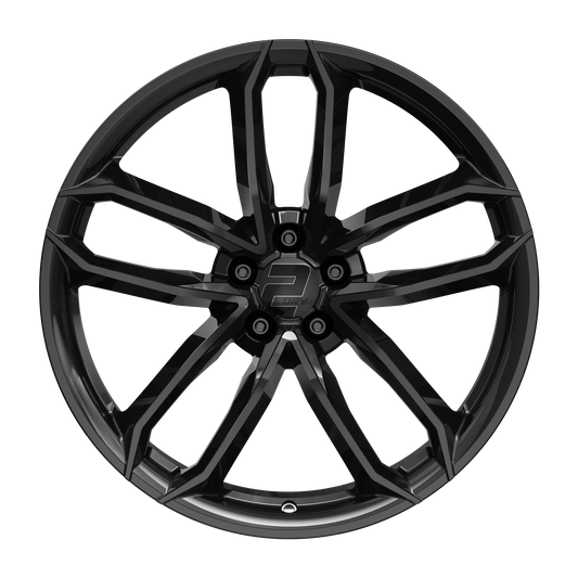 2DRV Felge WH33 Schwarz glänzend lackiert