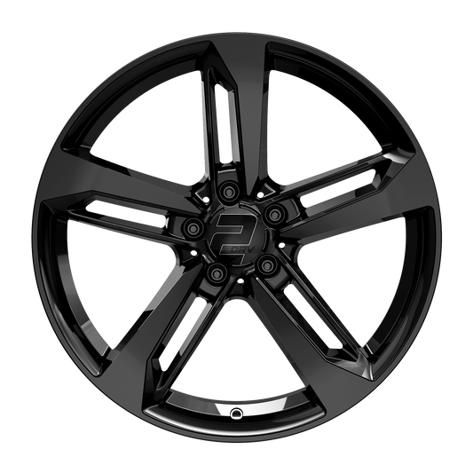 2DRV Felge WH36 Schwarz glänzend lackiert