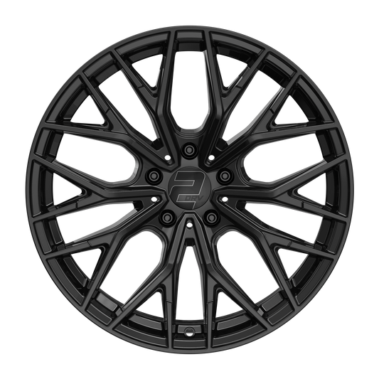 2DRV Felge WH37 Schwarz glanz lackiert