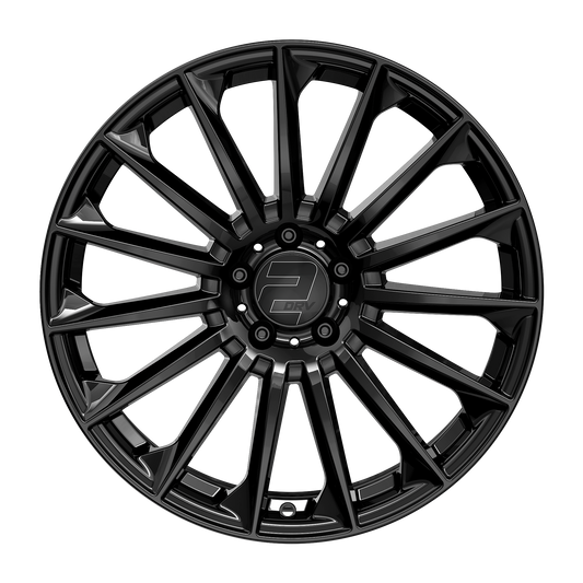 2DRV Felge WH39 Schwarz glänzend lackiert