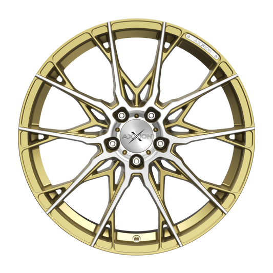 AXXION Felge X1 Gold Matt poliert