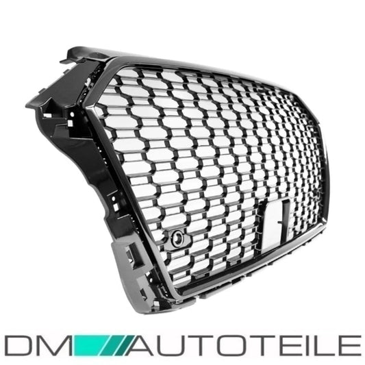 Kühlergrill Wabengrill PDC Schwarz Glanz Audi A3 8V RS3 ab 2015