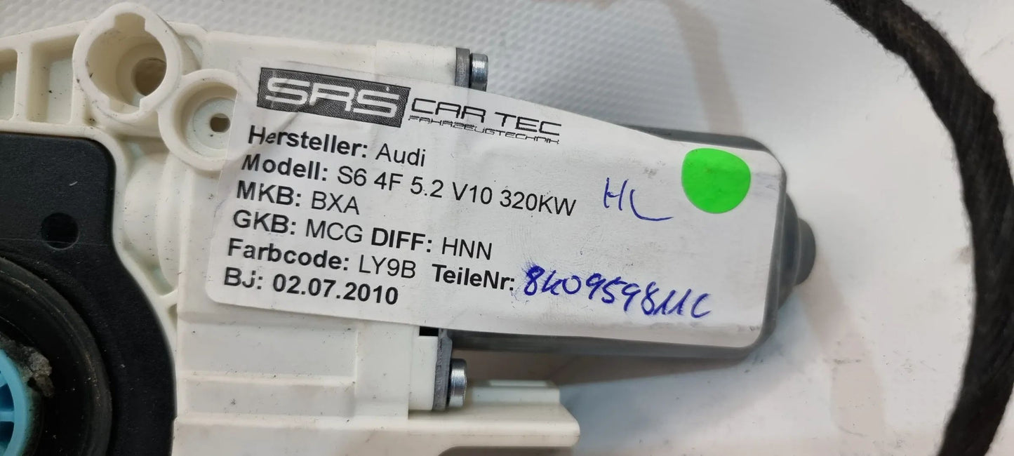 Fensterhebermotor Festerheber Audi A4 A5 Hinten Links 8K0959811C Steuergerät