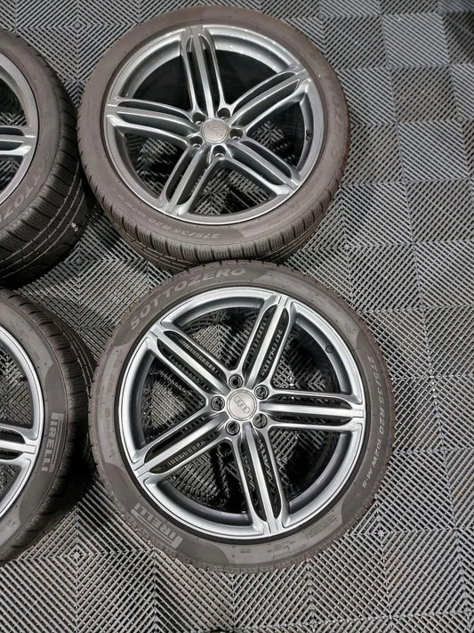 Original Audi RS6 4F Winterräder 275/35R20 9,5x20 ET36 4F0601025BR CS Winter Alufelge