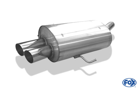 Alfa Romeo 156 Endschalldämpfer - 2x76 Typ 14