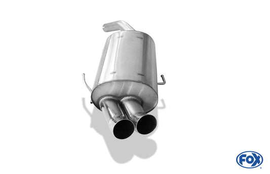 Alfa Romeo 156 Endschalldämpfer - 2x76 Typ 18