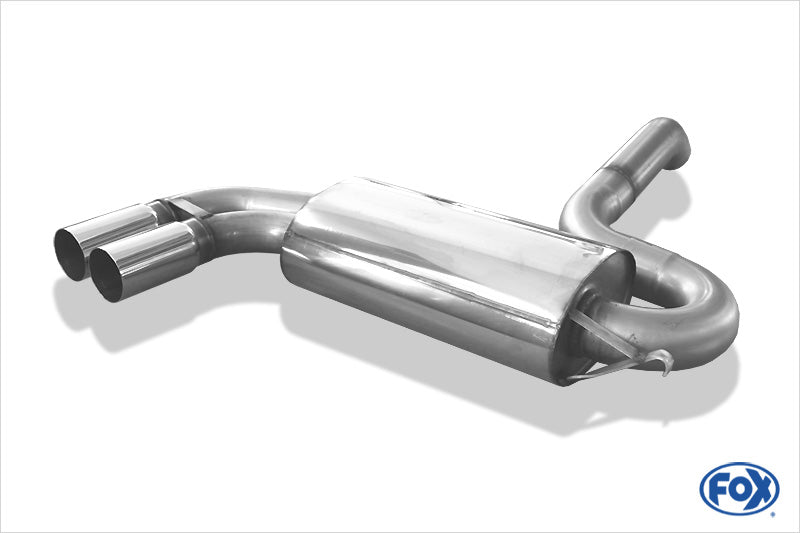 Audi Urquattro Endschalldämpfer Ø70mm - 2x76 Typ 10