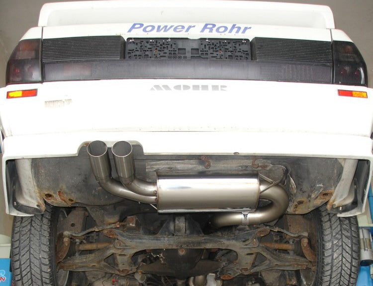 Audi Urquattro Endschalldämpfer Ø70mm - 2x76 Typ 10