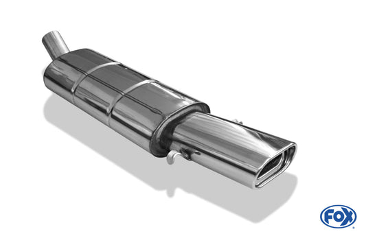 Audi 80/90 - Typ 89, B3 Limousine/ Coupe/ 80 B4 - Cabrio Endschalldämpfer - 135x80 Typ 53