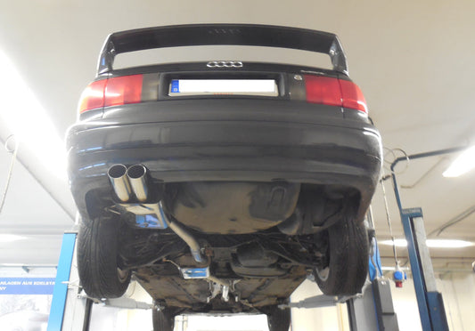 Audi 80 Typ B4 quattro RS-Stoßstange Endschalldämpfer - 2x76 Typ 10